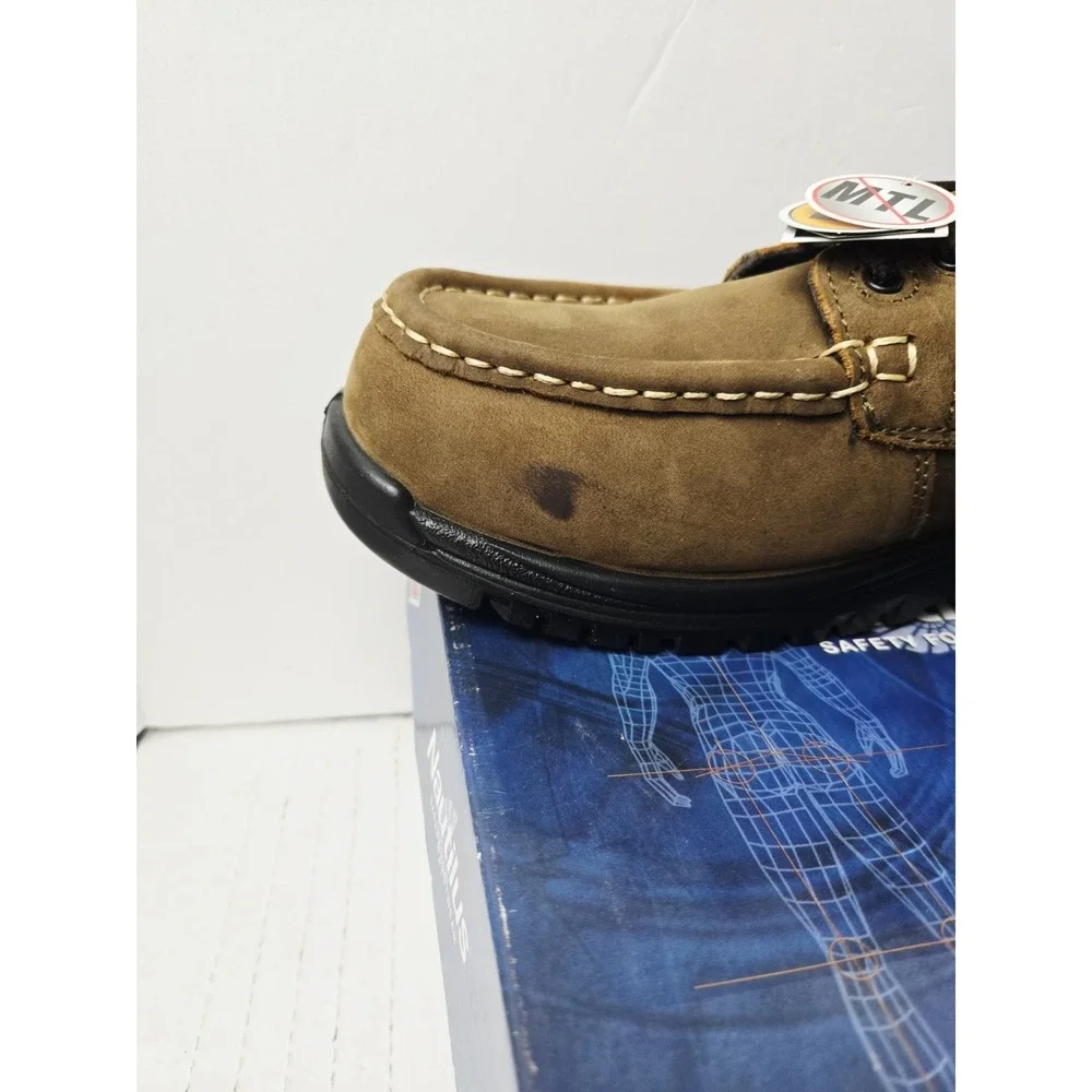Nautilus‎ Mens safety shoe N1826 leather composite toe sz 11.5